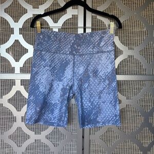 Calvin Klein Athletic Shorts in Blue Pattern